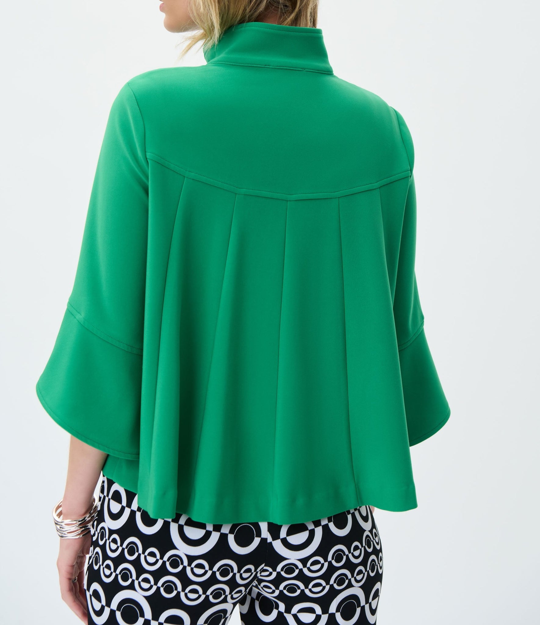 Big Button Swing Jacket | Foliage