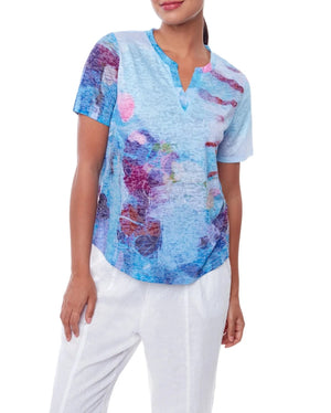 V neck shirt | Sleeping 