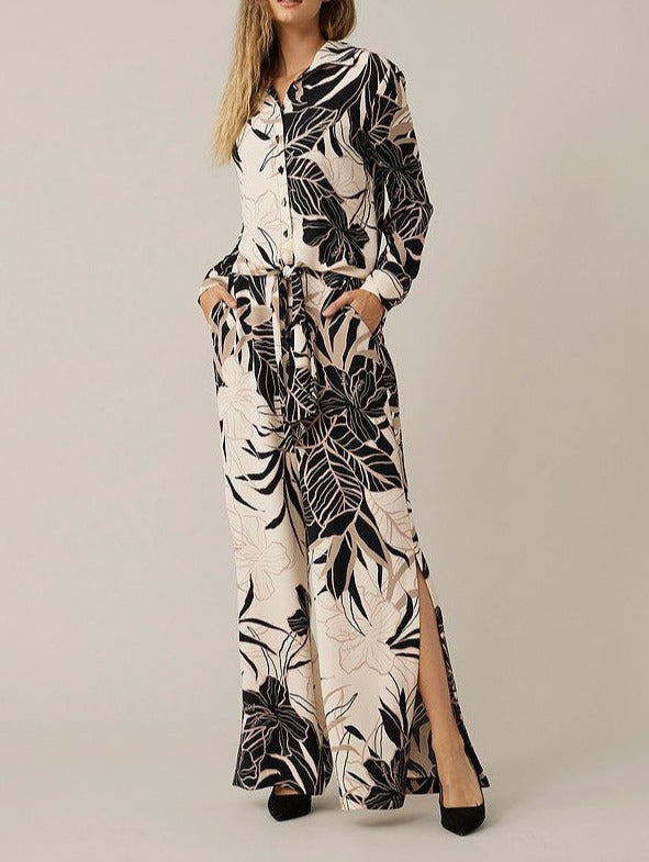 Tropical Print Blouse