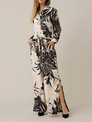Tropical Print Blouse