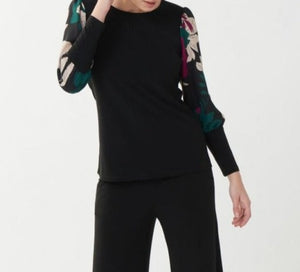 Printed Sleeve Top