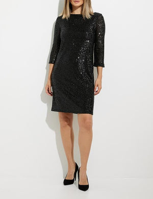Sequin Black Dress