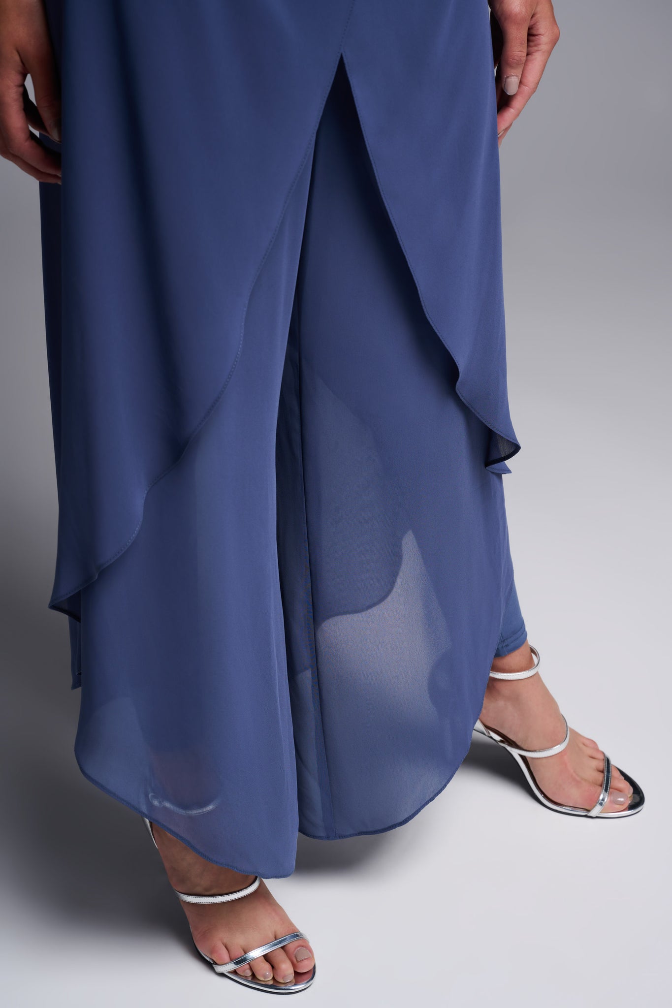 Tulip Hem Pants | Mineral Blue