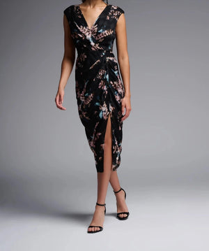 Printed Dress | Black 