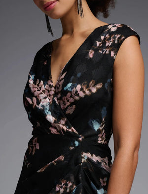 Printed Dress | Black 