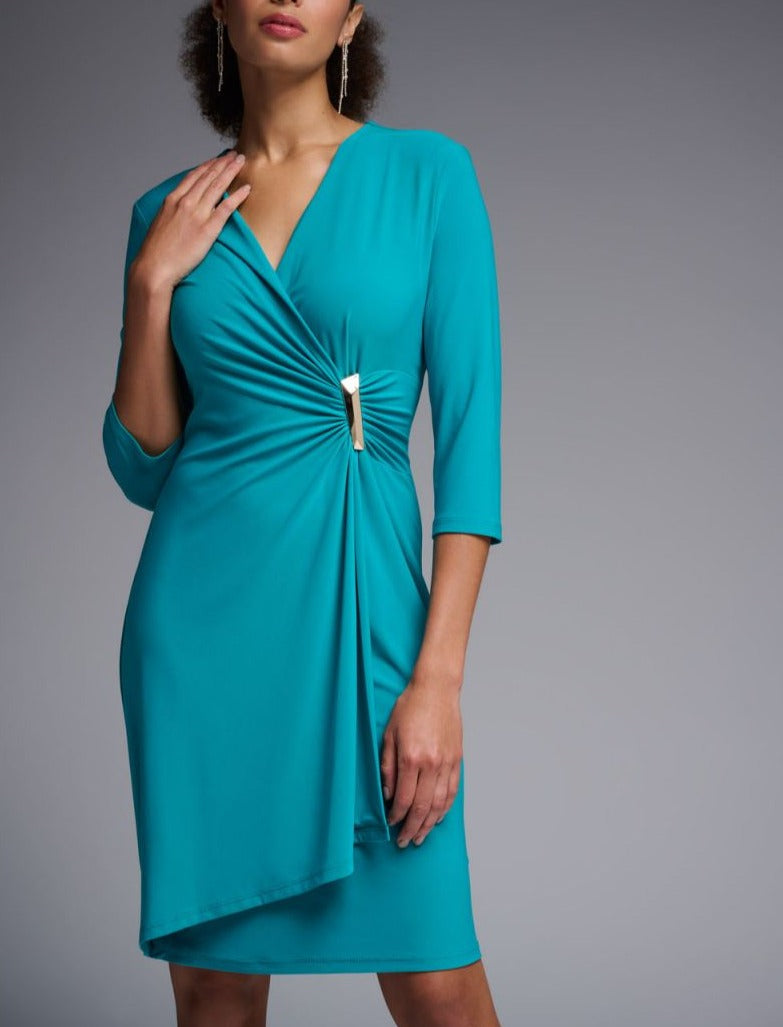 Wrap Dress | Ocean Blue