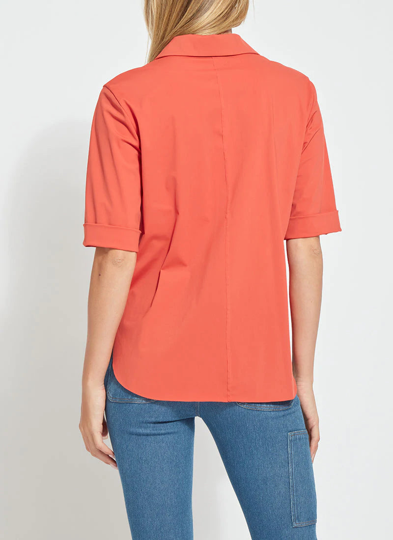 Josie Short Sleeve Button Down