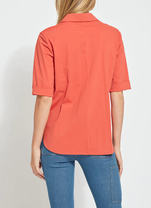 Josie Short Sleeve Button Down
