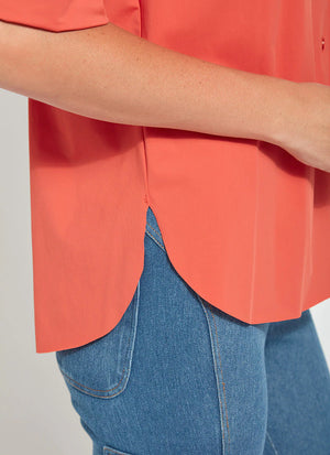Josie Short Sleeve Button Down
