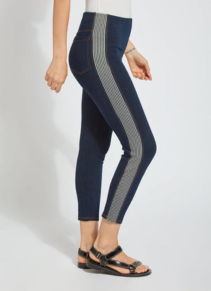 Saturday Cropped Denim Leggings | Lysse