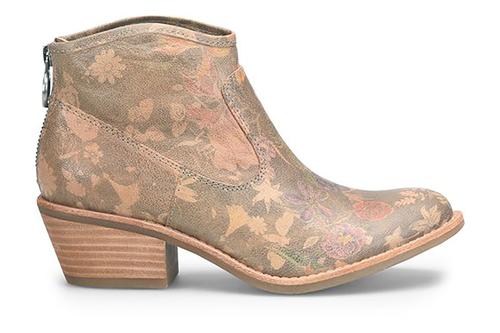 Floral Aisley Boot (Taupe)
