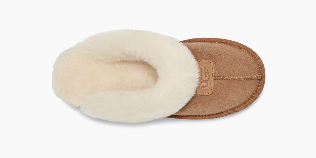 Coquette Slipper | Chestnut