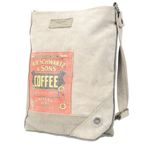 Coffee Print Canvas Bag