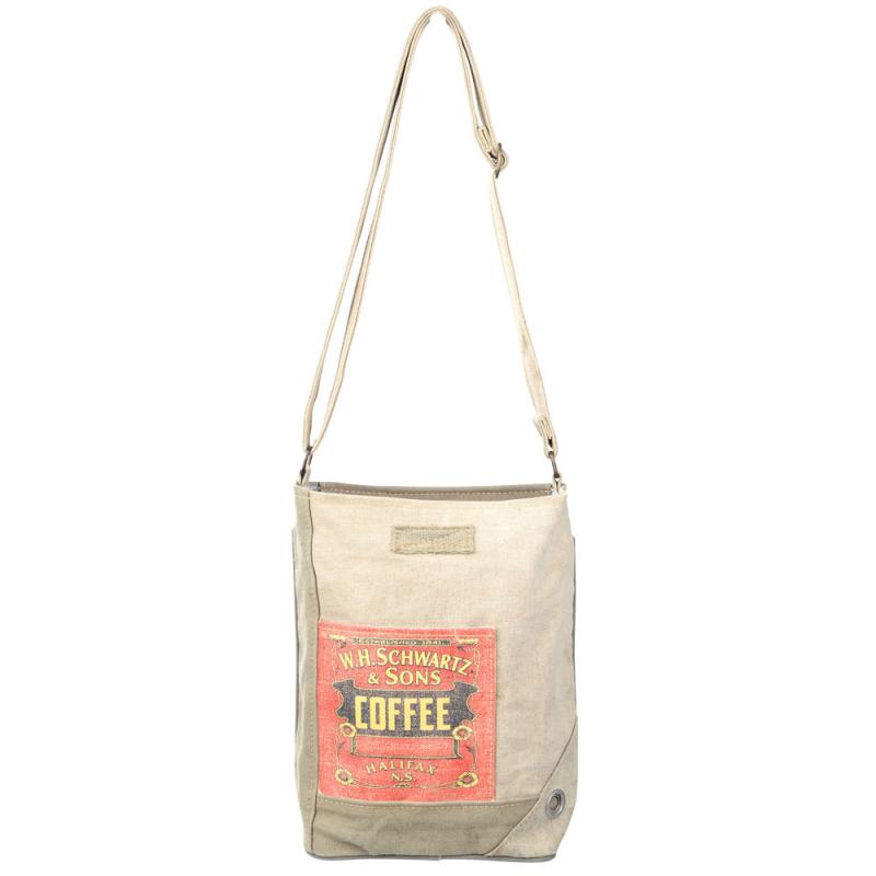 Coffee Print Canvas Bag