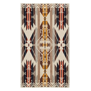 Jacquard Beach Towel | White Sands