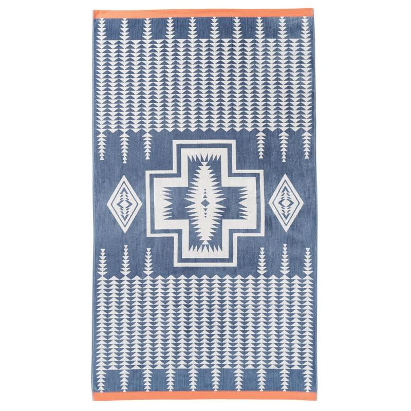 Jacquard Beach Towel |  Harding - Slate