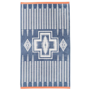 Jacquard Beach Towel |  Harding - Slate