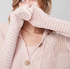 Coconut Button Sweater | Pearl 