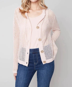 Coconut Button Sweater | Pearl 