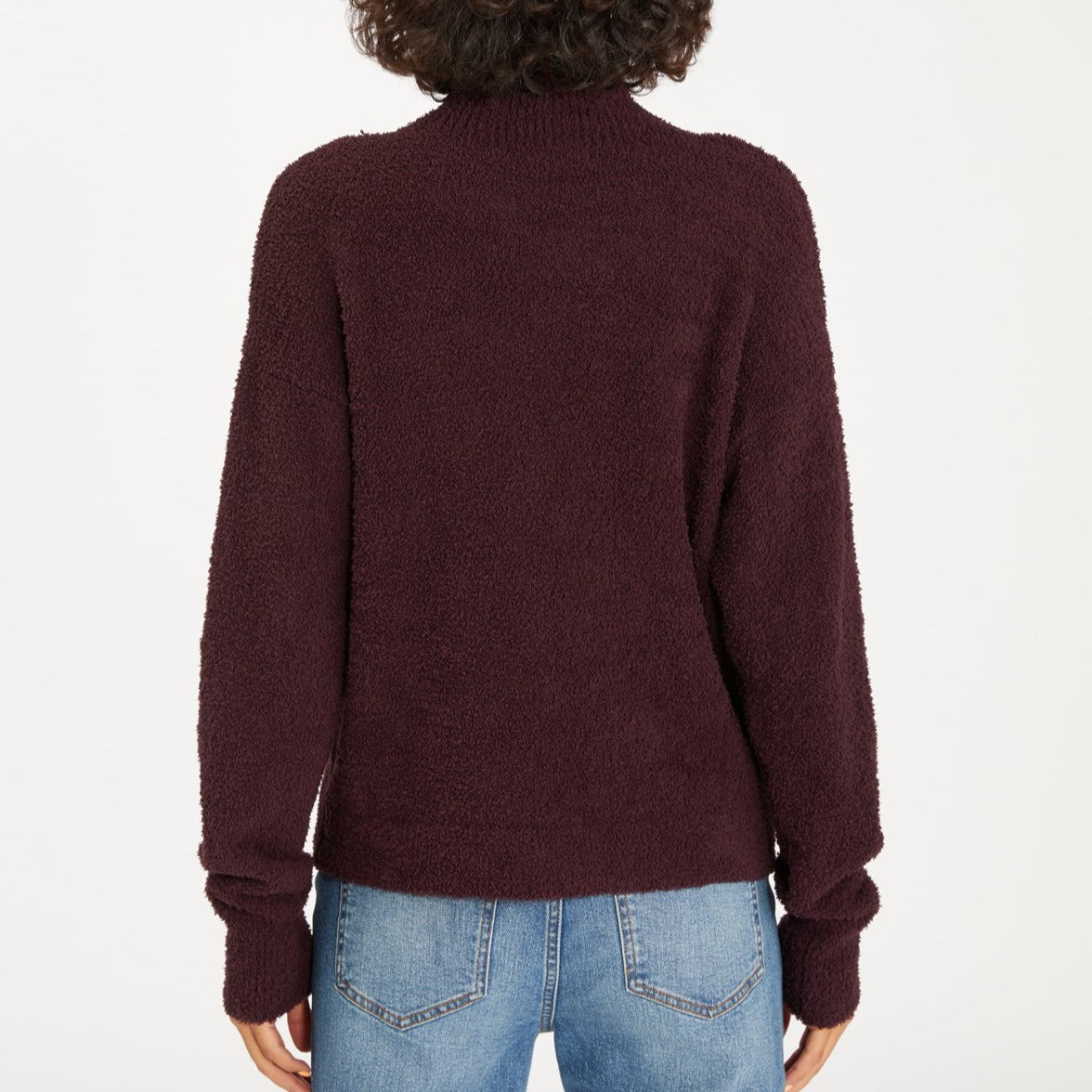 Plush Mock Sweater