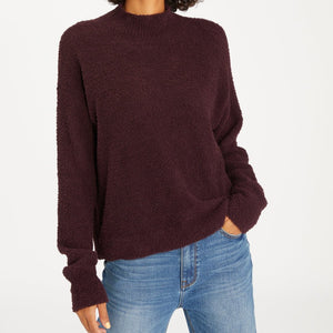 Plush Mock Sweater