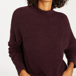 Plush Mock Sweater