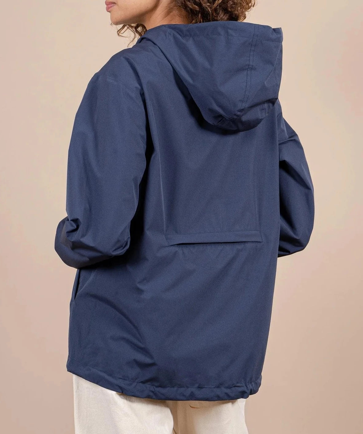 Passy Short Waterproof Jacket | Navy
