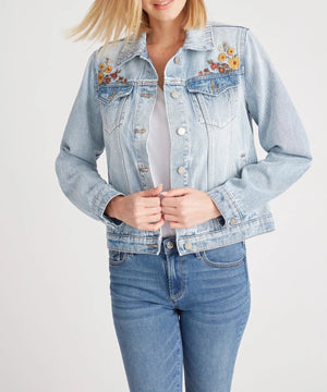 Denim Jacket | Sunflower