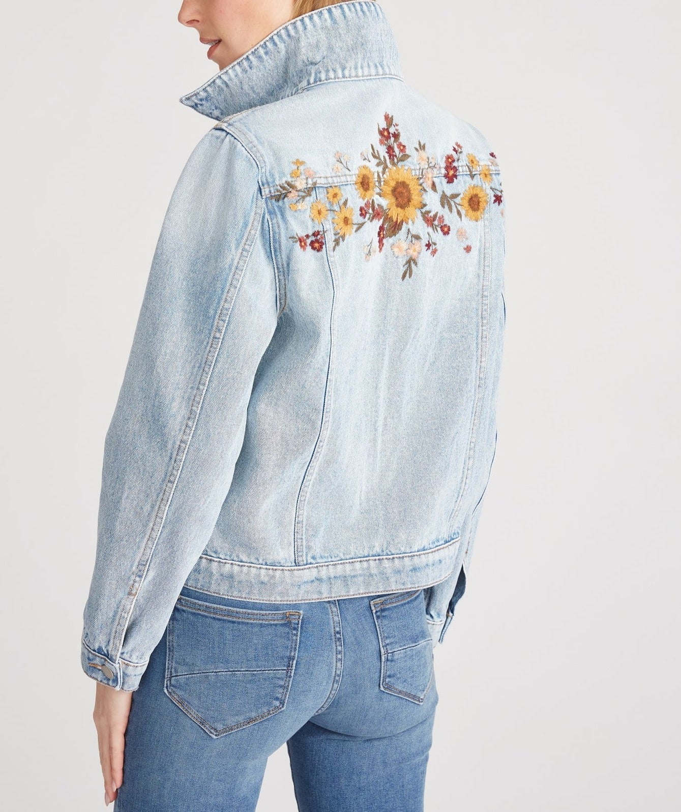 Denim Jacket | Sunflower