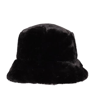 Snow Leopard Reversible Buckle Hat | Black