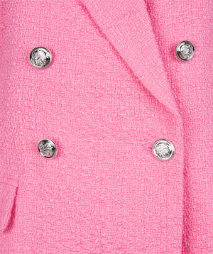 Double Button Blazer | Pink