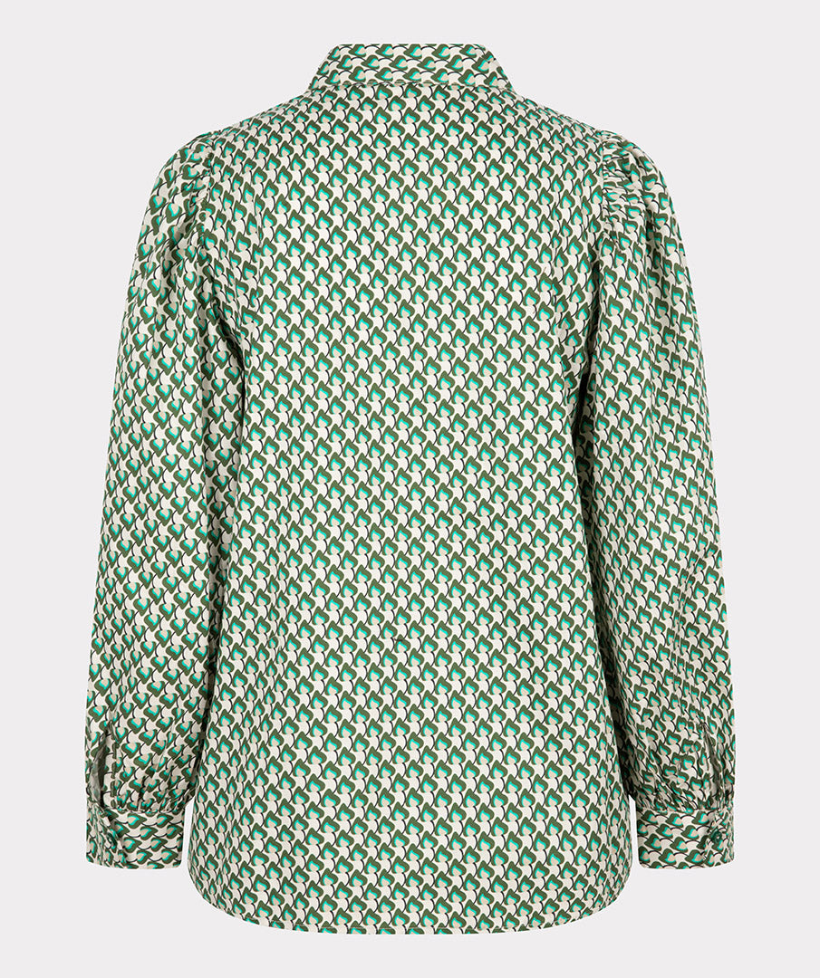 3/4 Sleeve Blouse | Geoprint