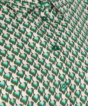 3/4 Sleeve Blouse | Geoprint