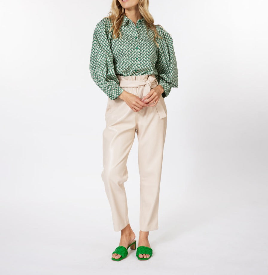 3/4 Sleeve Blouse | Geoprint