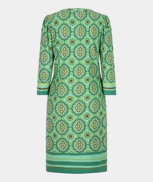 V-Neck Retro Dress | 1970's