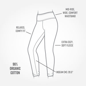 Organic Cotton - Fleece Leggings