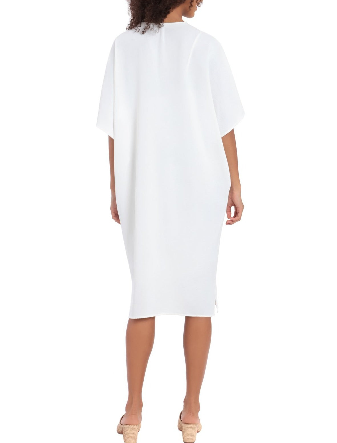 White Chiffon Dress