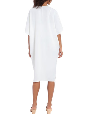 White Chiffon Dress