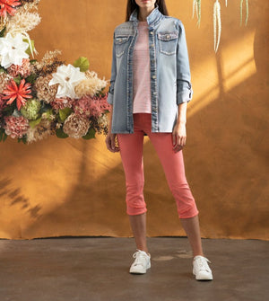Veston Long Denim Jacket