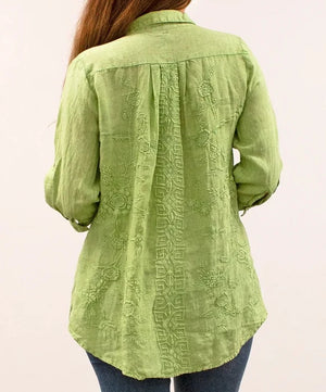 Brie Shirt | Lime