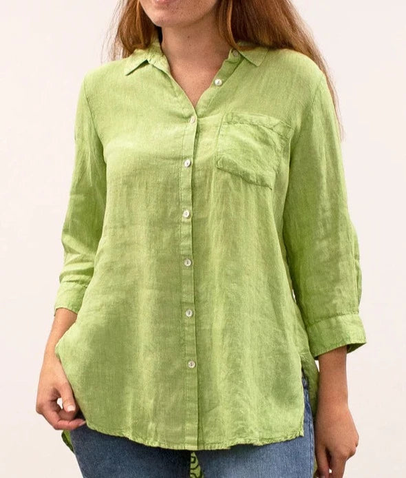 Brie Shirt | Lime