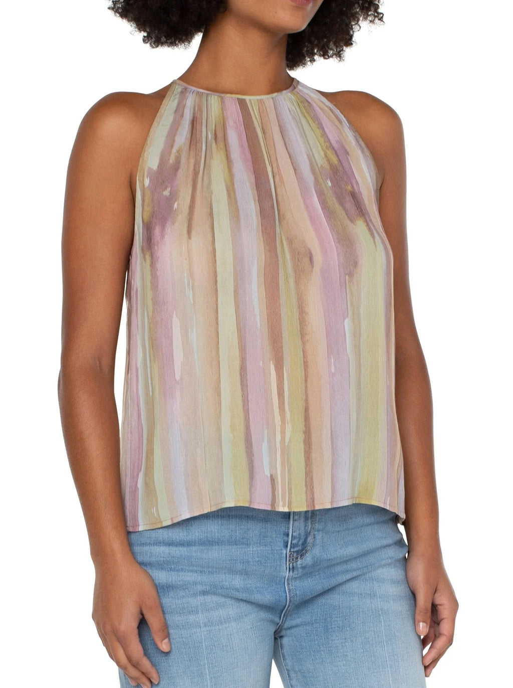 Tank Blouse | Watercolor 