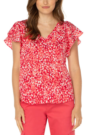 V Neck Shirt | Watermelon Sugar 
