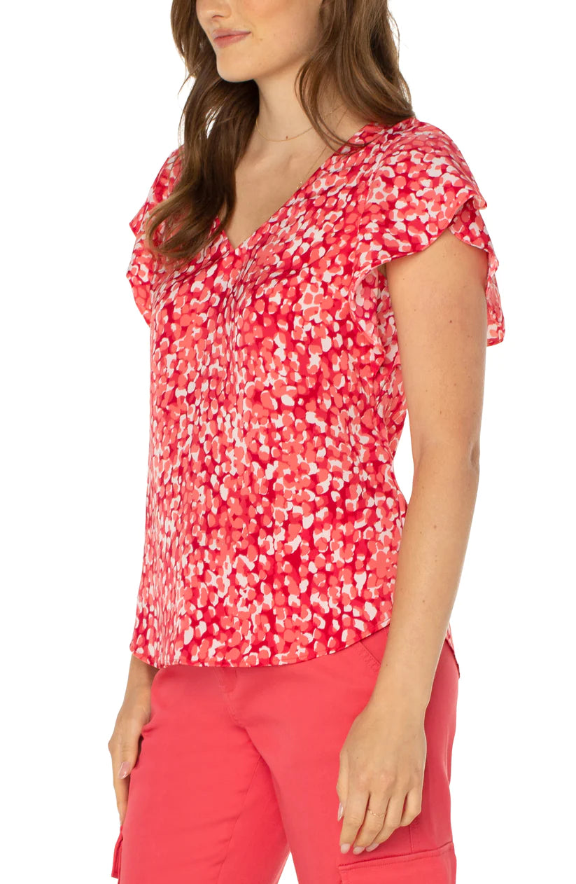 V Neck Shirt | Watermelon Sugar 