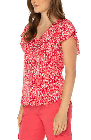 V Neck Shirt | Watermelon Sugar 