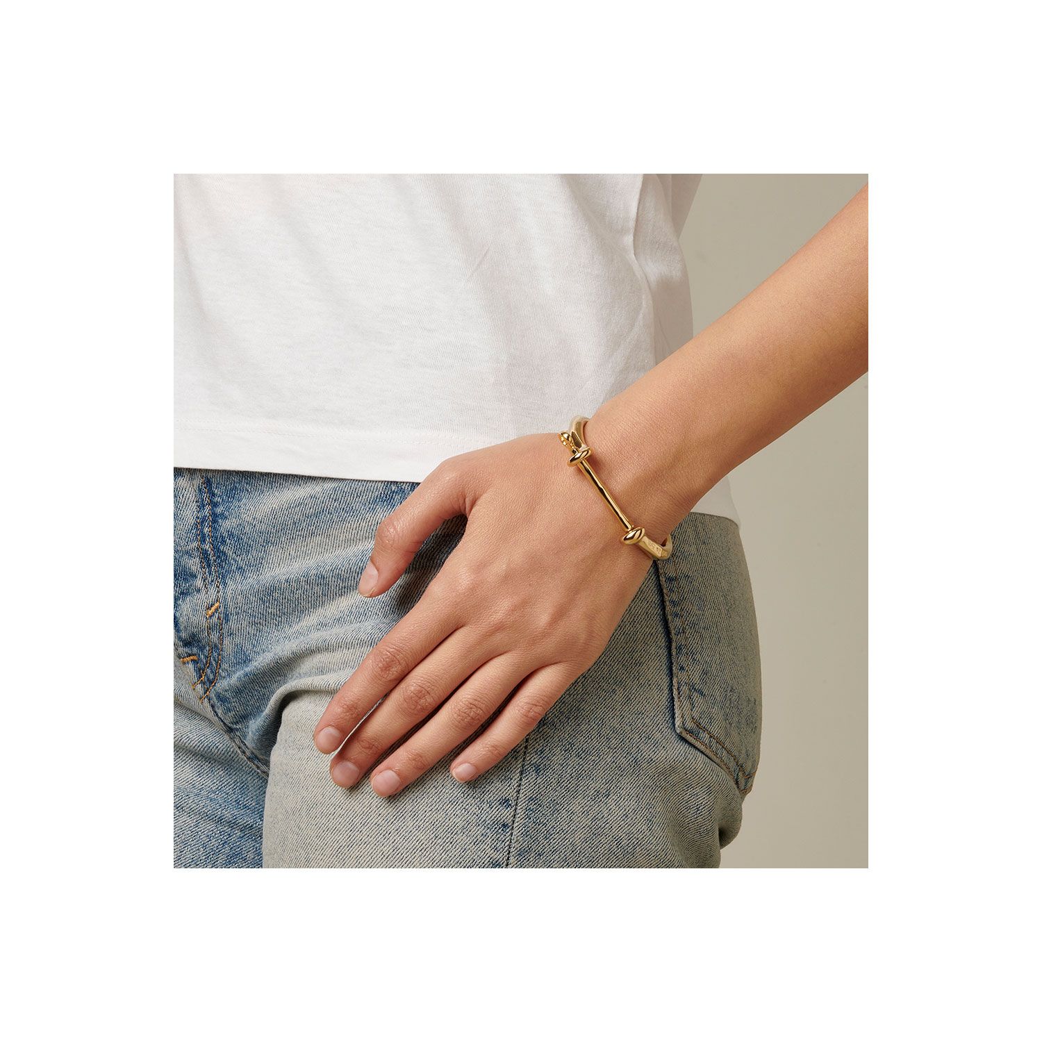 Uno de 50 Gold Bracelet