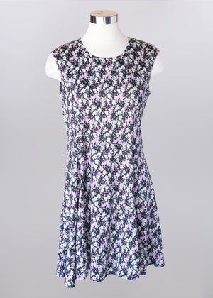 Keyhole Back Dress | Floral