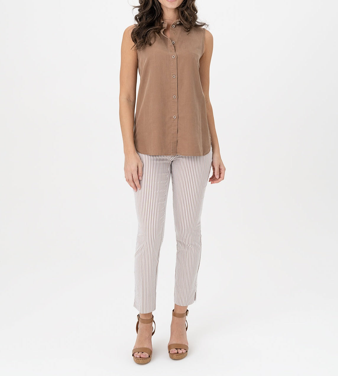 Collared Blouse | Nutmeg