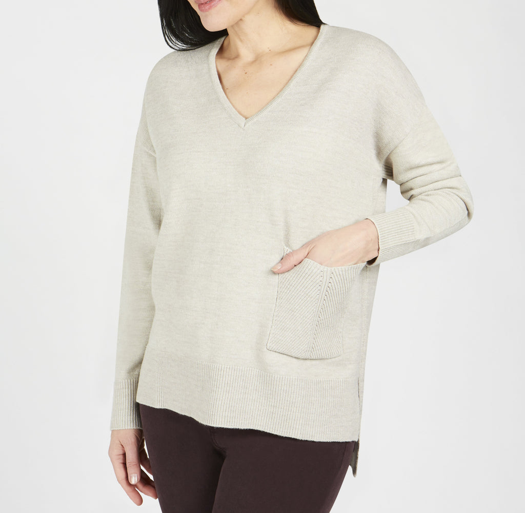 One Pocket Cozy Sweater