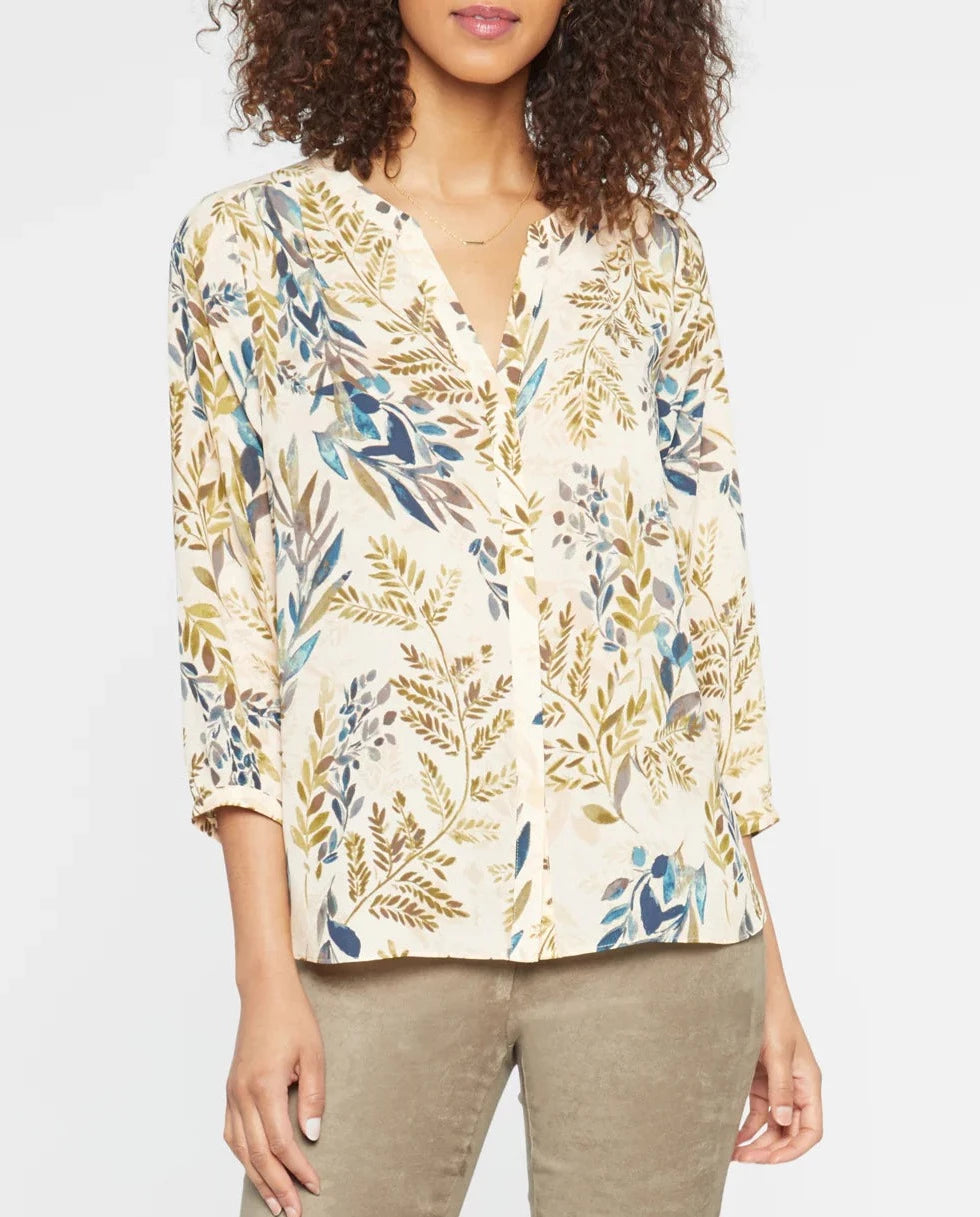 Pintuck Blouse | Elm Hill 